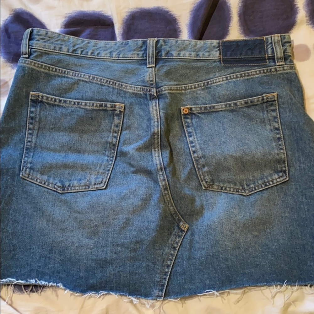 H&M denim skirt never worn size 14 - Picture 5 of 5